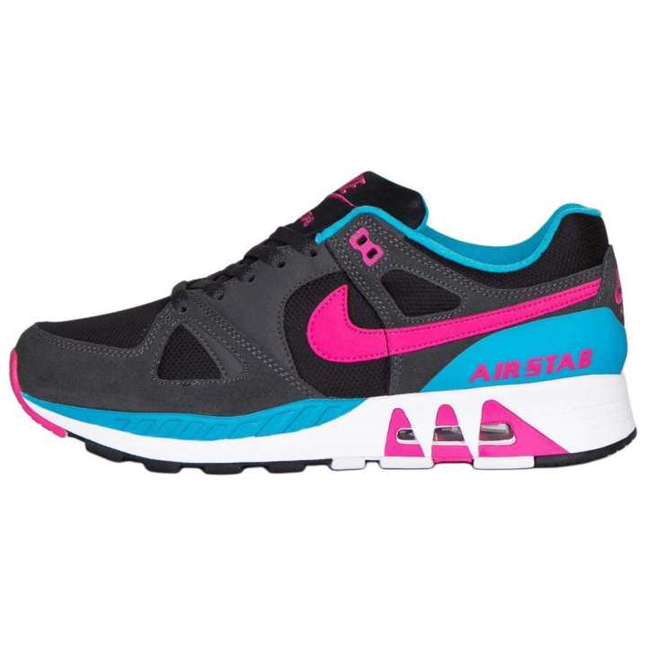 Nike Nike Air Stab Black/Hot Pink Anthracite Blue Lagoon