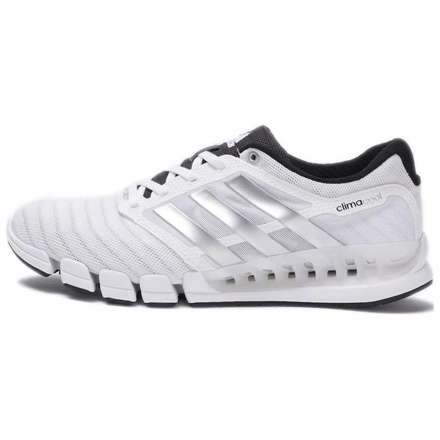 Adidas Adidas CC Revolution Breathable And Wear resistant Low top Running Shoes Men's White