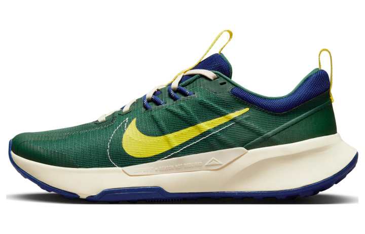 Nike Nike Juniper Trail 2 Gorge Green Deep Royal Blue Coconut Milk Yellow Strike