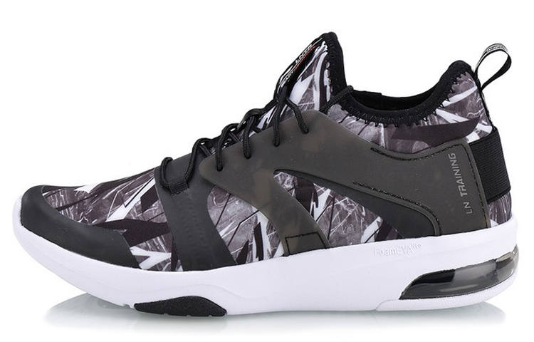 Li-Ning Li Ning Running Shoes Women's Low Top Black/White/Gray