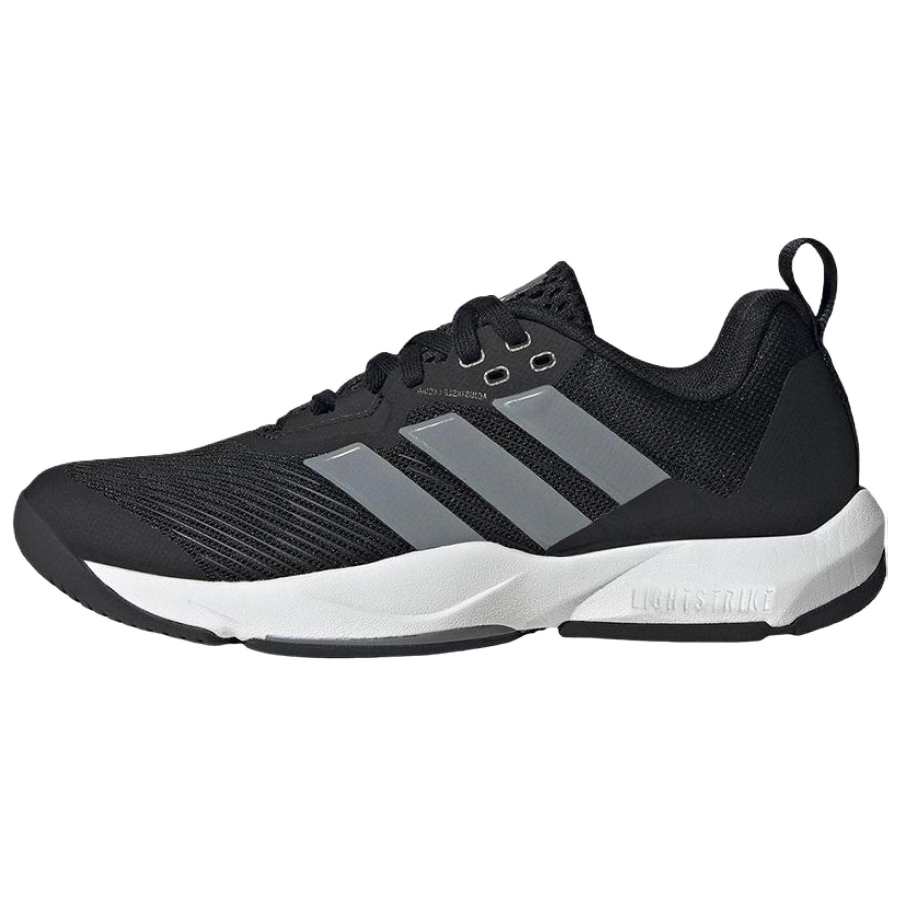 Adidas Adidas Rapidmove 2 Abrasion Resistant Low top Running Shoes Women's Black Gray White