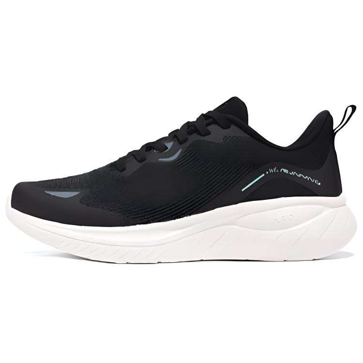 361° Mesh Slip Resistant Abrasion Resistant Low top Running Shoes Women's Black White