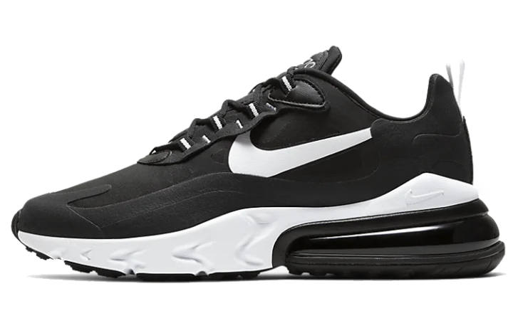 Nike Nike Air Max 270 Textile, Synthetic Leather Cushioning Abrasion Resistant Low top Casual Running Shoes Men's Black