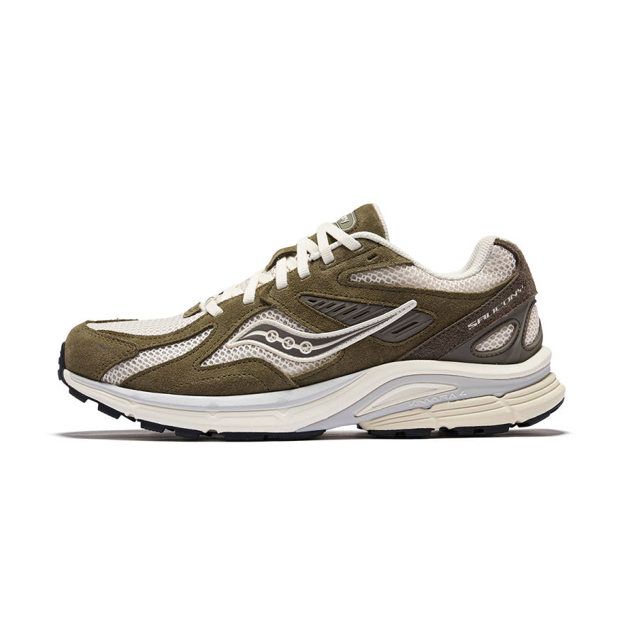 Saucony Kinvara Essence 4 Low top EVA Casual Running Shoes Unisex Green White