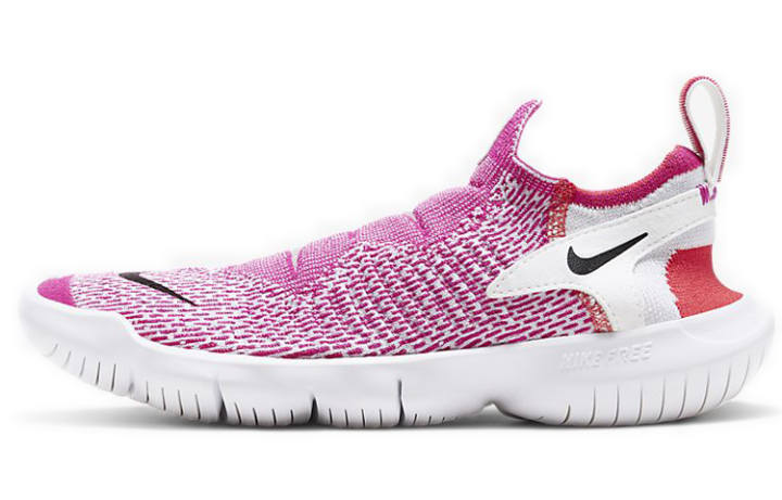 Nike Nike Free Rn Flyknit 3.0 2020 'Vast Grey Fire Pink' Women's