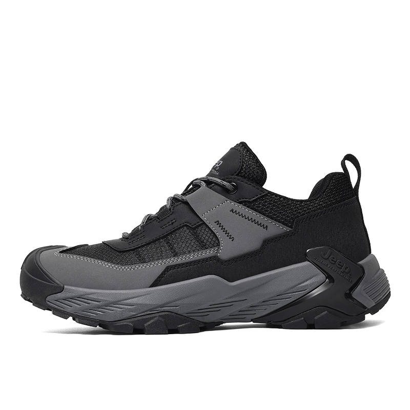 Jeep Cow Split Leather Low top Outdoor Shoes Men's