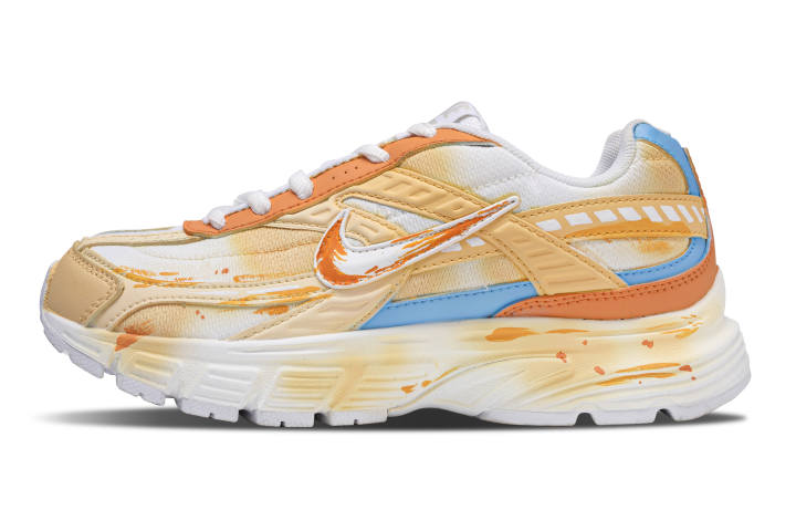 Nike Nike Initiator Abrasion Resistant Low top Casual City Commuting Running Shoes Women's Orange White
