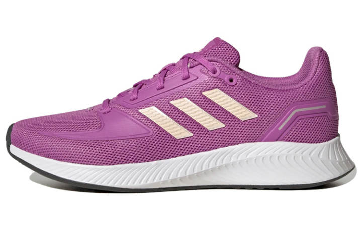 Adidas Adidas Runfalcon 2.0 Fabric Cushioning Slip Resistant Abrasion Resistant Lightweight Rebound Low top Running Shoes
