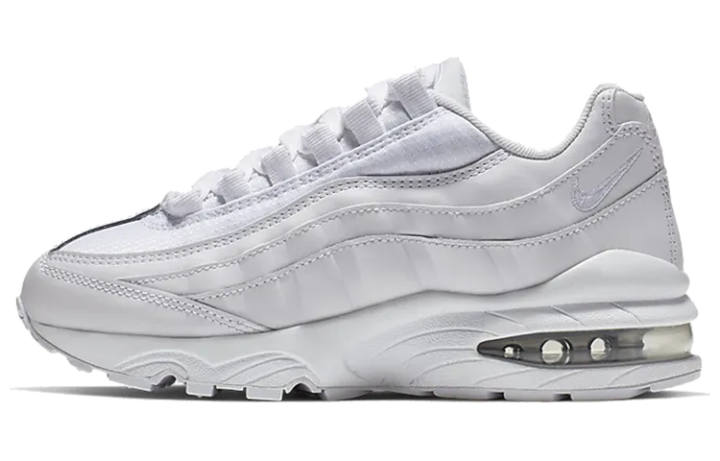 Nike Nike Air Max 95 'White Metallic Silver' GS