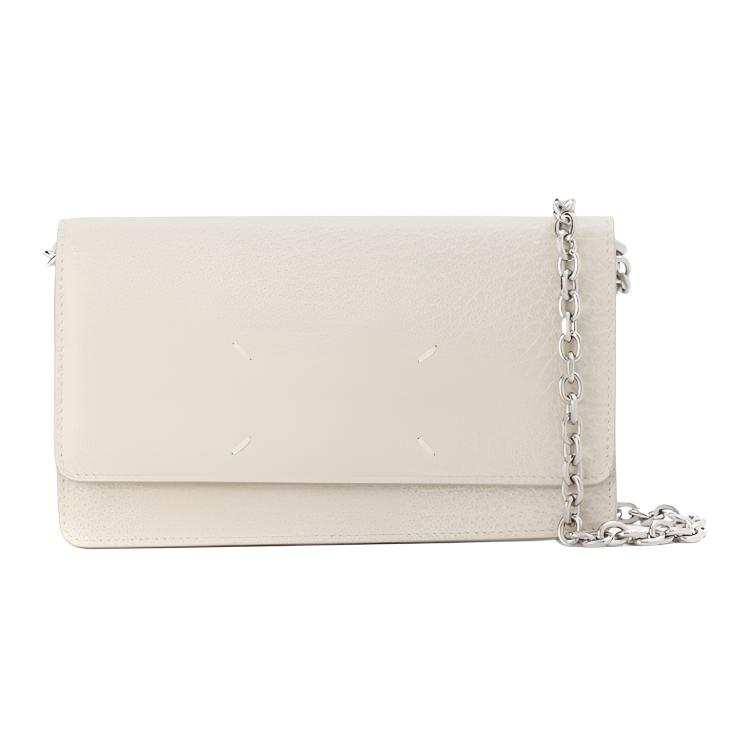 Maison Margiela Calfskin Crossbody Bags Women's White