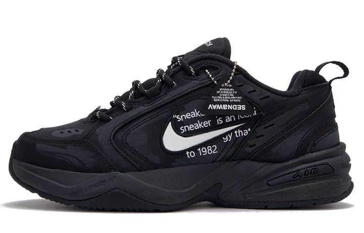 Nike Nike Air Monarch 4 Low top Chunky Sneakers Unisex Black
