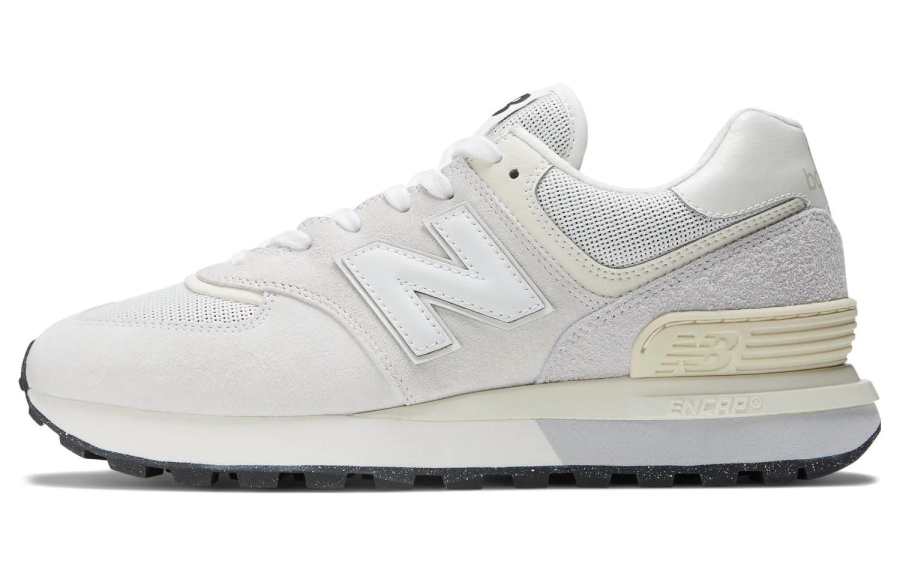 New Balance New Balance NB 574 Leather Cushioning Abrasion Resistant Breathable Cushioning Abrasion Resistant Breathable Low top
