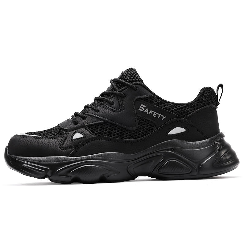 GUYISA GUYISA Breathable Coverage Impact Resistant Breathable Coverage Impact Resistant Low top Outdoor Shoes Unisex Black