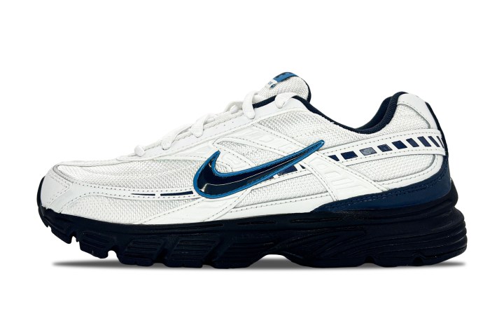 Nike Nike Initiator Fabric Cushioning Breathable Support Low top Running Shoes Men's Black White