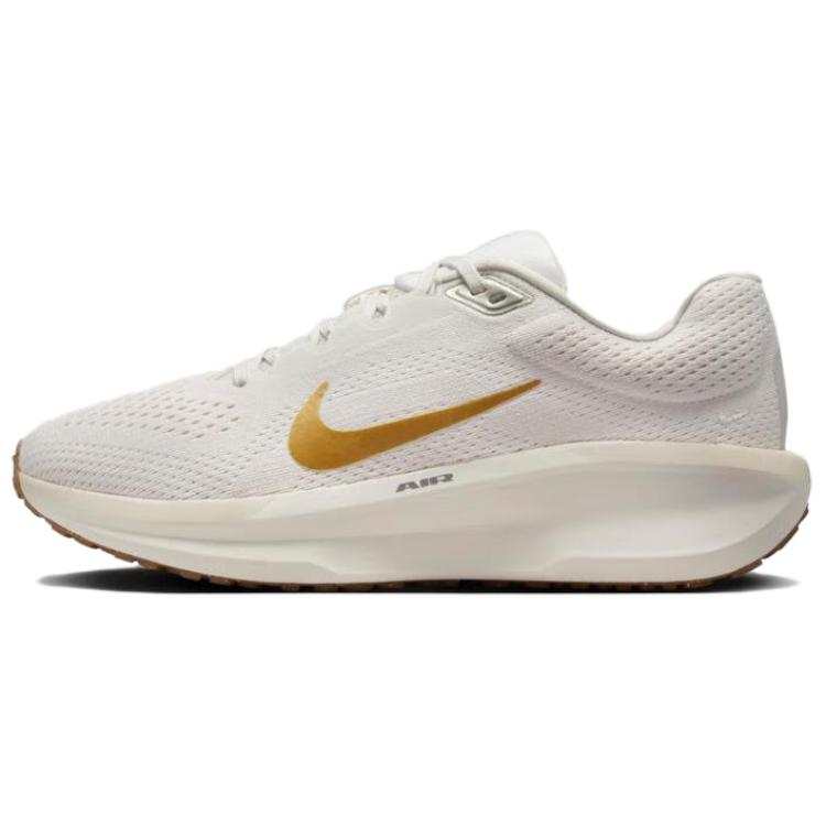 Nike Nike Winflo 11 Comfortable And Lightweight Breathable Low top Casual Training Running Shoes Women's Ecru