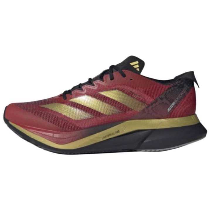 Adidas Adidas Adizero Boston 12 PU, Textile Low top Marathon Training Long Distance Running Track & Field Competition