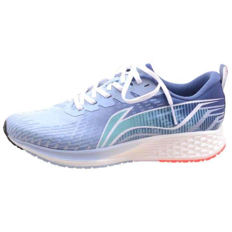 Li-Ning Li Ning Red Hare 4 Super Light Cushioning Slip Resistant Abrasion Resistant Low top LIGHT FOAM Running Shoes Men's Blue