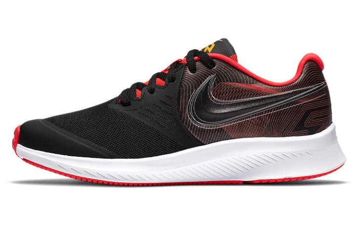 Nike Nike Russell Wilson X Star Runner 2 'Black Laser Crimson' Gs