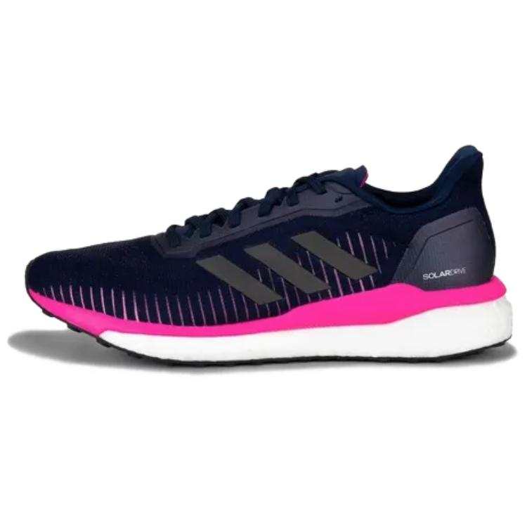 Adidas Adidas Solar Drive 19 Lightweight Breathable Low top Running Shoes Women's Blue Red