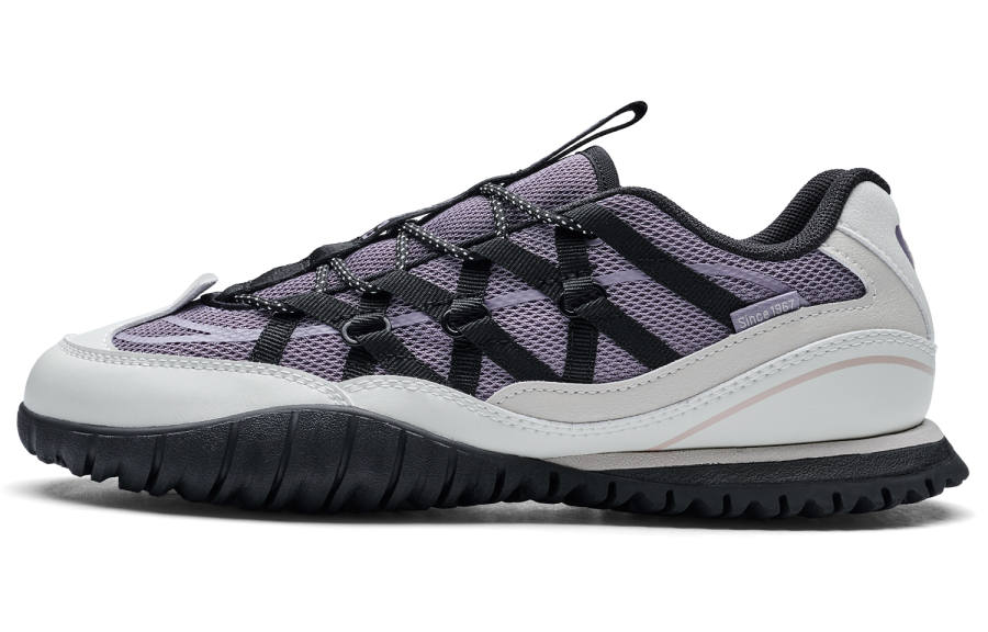 Kappa Slip Resistant Abrasion Resistant Low top Running Shoes Women's Purple Black