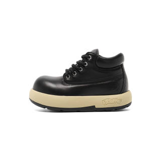 BBIMP Chibi Yellow Boots Ankle Boots Unisex Black