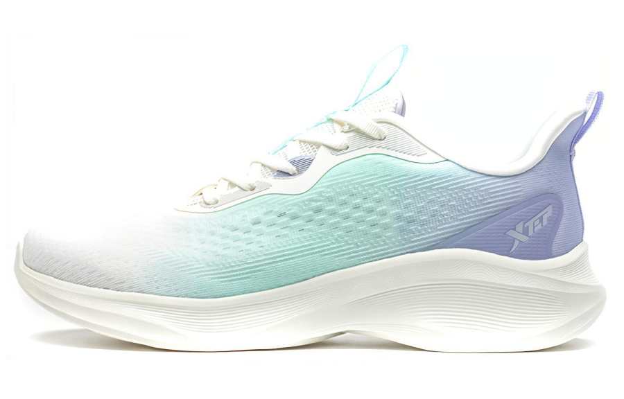 XTEP Fabric Cushioning Slip Resistant Abrasion Resistant Breathable Rebound Low top Running Shoes Women's