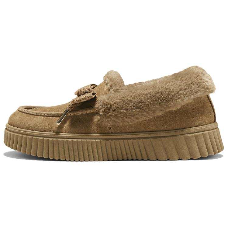 Skechers Suede Fabric Fashion Loafers Women's