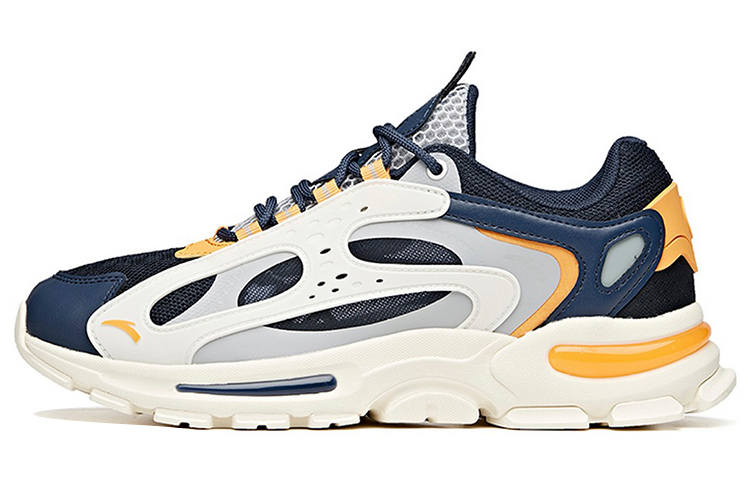 Anta Life Collection Cushioning Slip Resistant Abrasion Resistant Breathable Low top Chunky Sneakers Men's