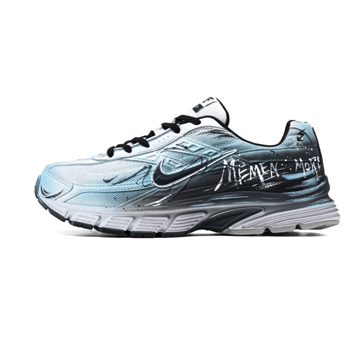 Nike Nike Initiator Cushioning Lightweight Cushioning Lightweight Low top Running Shoes Men's Blue Black