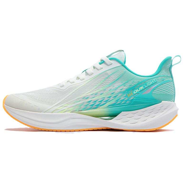 361° Slip Resistant Abrasion Resistant Low top Casual Running Shoes Men's White Blue