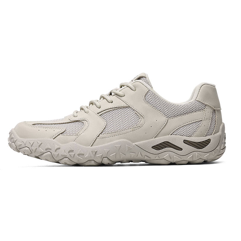 Jeep Textile, Synthetic Leather Low top Outdoor Shoes Men's Sand