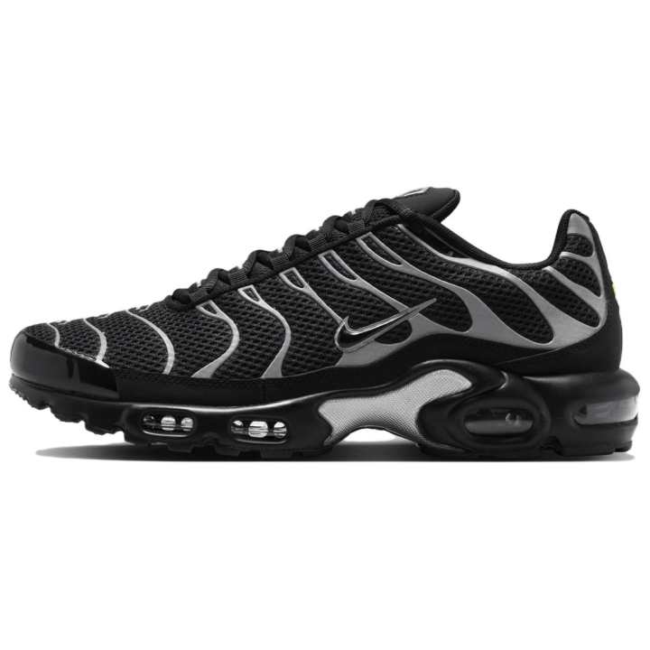 Nike Nike Air Max Plus Premium Black Reflective Silver