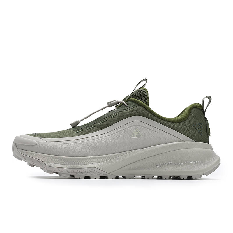 FILA Cushioning Low top Outdoor Shoes Men's White Green