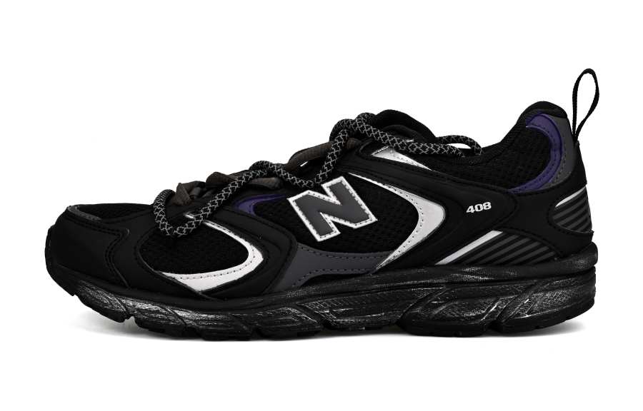 New Balance New Balance 408 Mesh Breathable Low top Casual Running Shoes Unisex Black