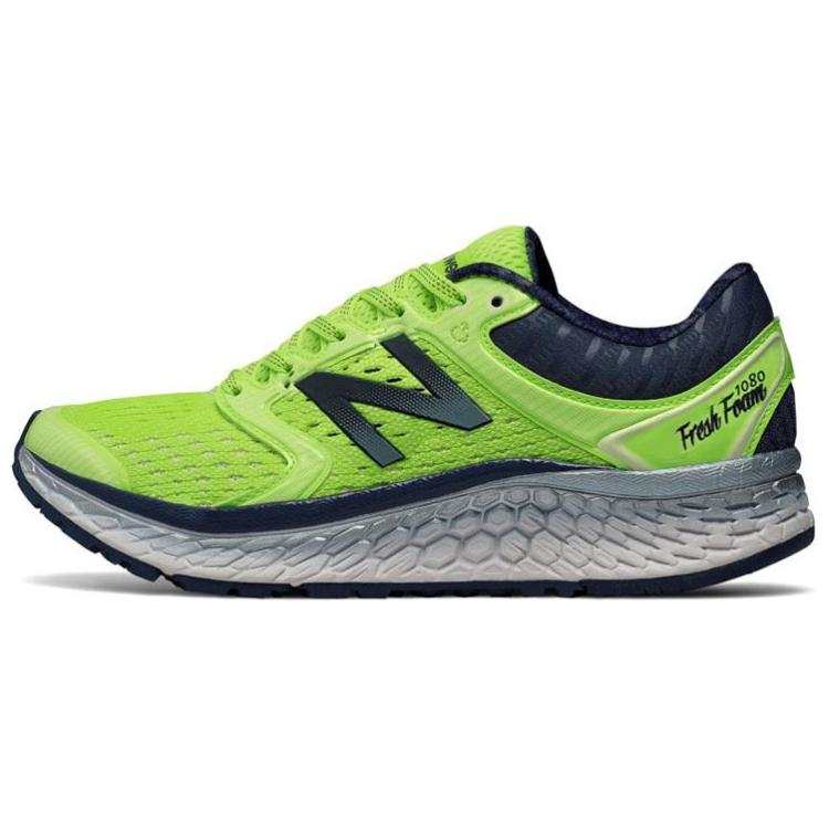 New Balance New Balance 1080 Textile, Artificial Leather Low top Running Shoes Women's Lemon