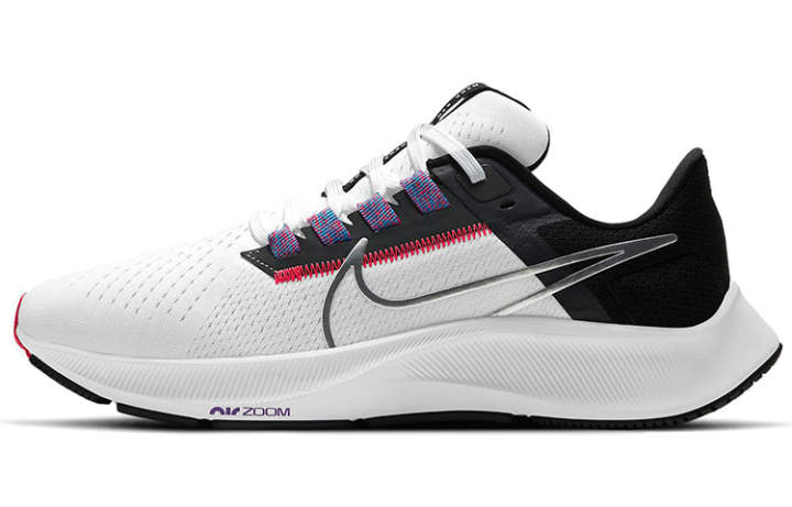 Nike Nike Air Zoom Pegasus 38 White Black Flash Crimson Women's