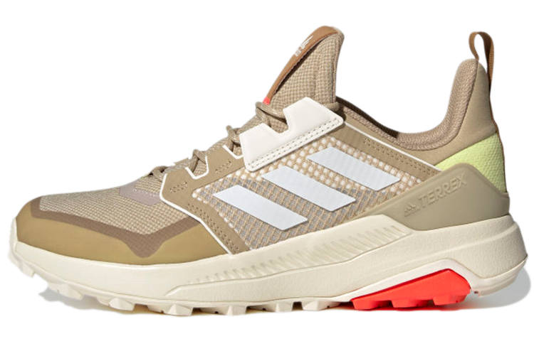 Adidas Adidas Terrex Trailmaker Primegreen Comfortable Slip Resistant Low top Outdoor Shoes Men's Beige Brown