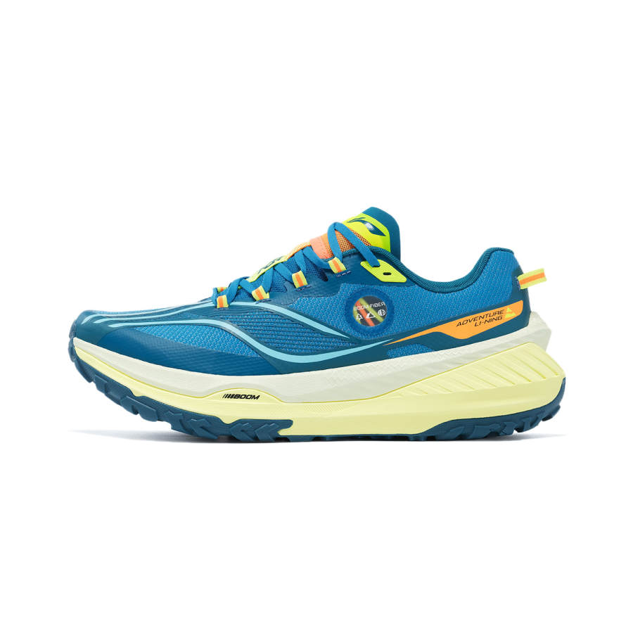 Li-Ning Li Ning Dilu Abrasion Resistant Slip Resistant Low top Running Shoes Men's Blue