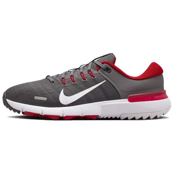 Nike Nike Free Golf Next Nature Iron Grey University Red Smoke Grey White