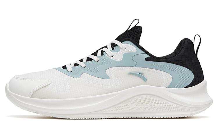 Anta Casual Cushioning Low top Running Shoes Men's White Black Blue