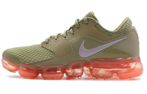 Nike Nike AIR VAPORMAX Low top Casual Running Shoes Women's Olive Green