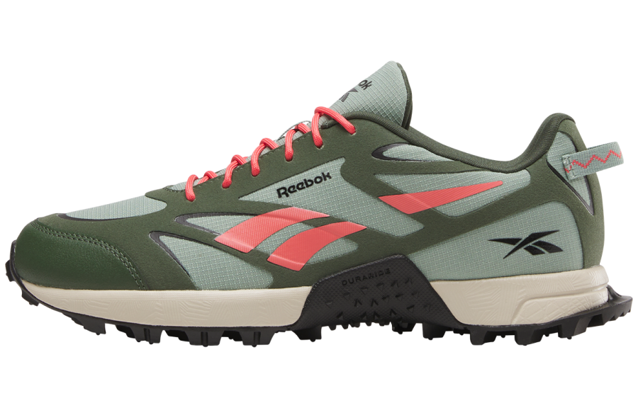 Reebok Abrasion Resistant Abrasion Resistant Low top Casual Trail Running Shoes Women's Green/Pink