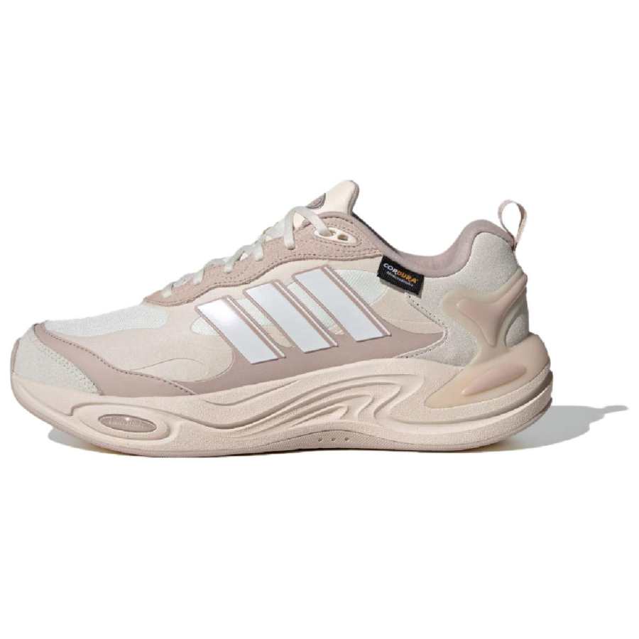 Adidas Adidas CLIMAWARM Comfortable Cushioning Thermal Low top Running Shoes Women's White Pink