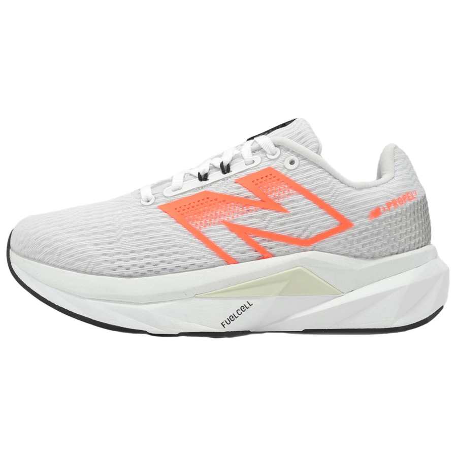 New Balance New Balance FuelCell Propel V5 Breathable Running Shoes Women's White Orange