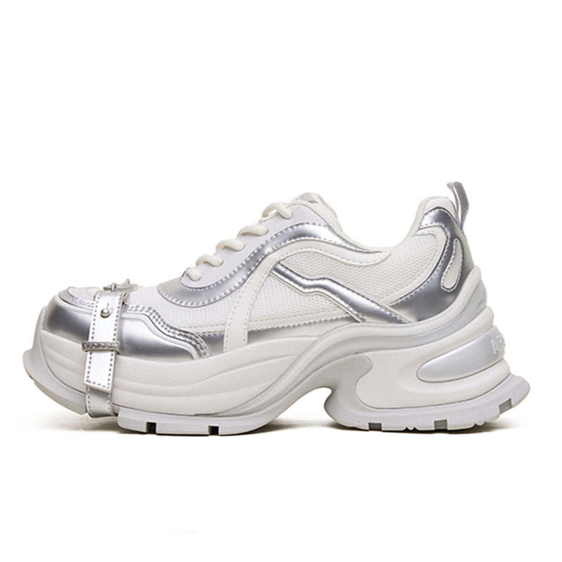 ABCICEY Slip Resistant Abrasion Resistant Slip Resistant Abrasion Resistant Low top Chunky Sneakers Unisex