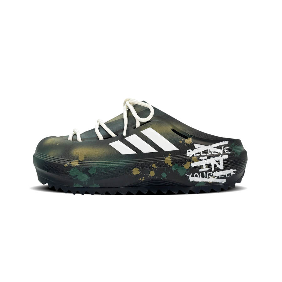 Adidas Adidas OZWAVE CLOG Abrasion Resistant Closed Toe Slippers Unisex Camouflage