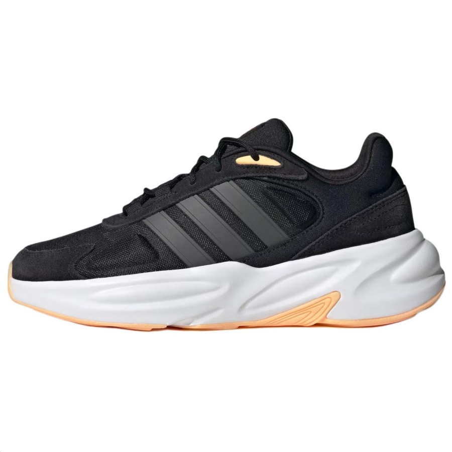Adidas Adidas OZELLE CLOUDFOAM Slip Resistant Abrasion Resistant Low top Casual Running Shoes Women's Black