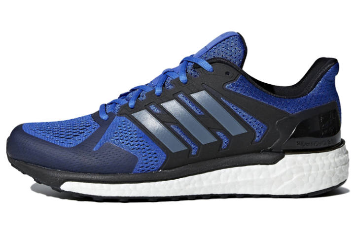 Adidas Adidas Supernova Comfortable Abrasion Resistant Low top Running Shoes Men's Blue Black