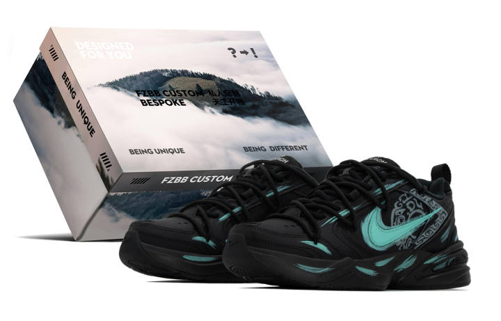 Nike Nike Air Monarch 4 Box, Coiled Dragon Ring Abrasion Resistant Height Increasing Abrasion Resistant Height Increasing