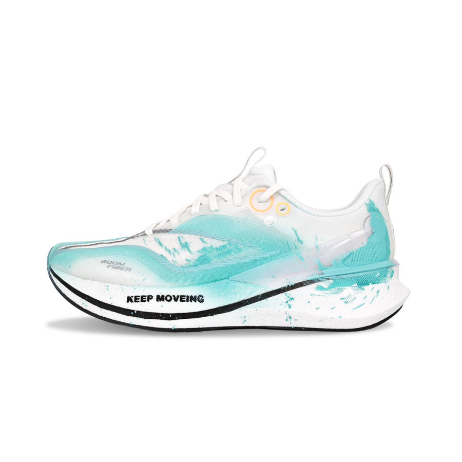 Li-Ning Li Ning Red Hare 8PRO Cushioning Slip Resistant Abrasion Resistant Low top Casual Running Shoes Men's White Blue